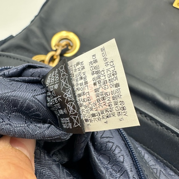 Nina Ricci Midnight Blue Braided Shoulder Bag - Picture 10 of 14